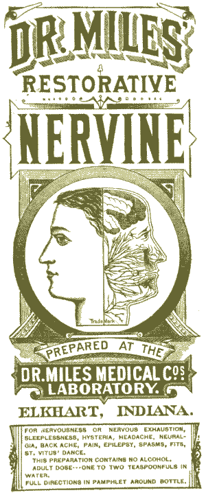 Early Restorative Nervine Ad, date unknown
